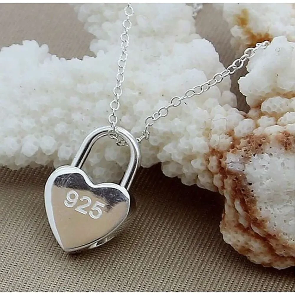 Sterling Silver Heart Necklace